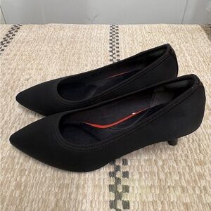 Rockport Women's Total Motion Pumps Black Leather size 7.5